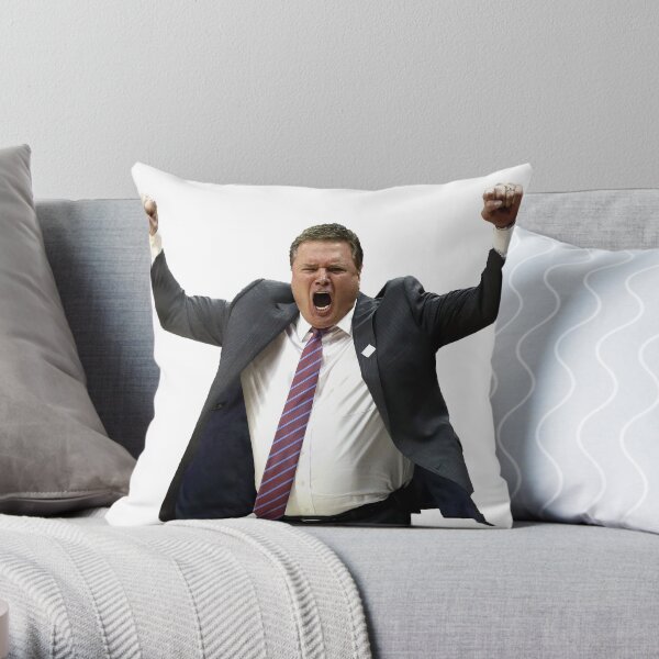 Bill Self Celebration Throw Pillow