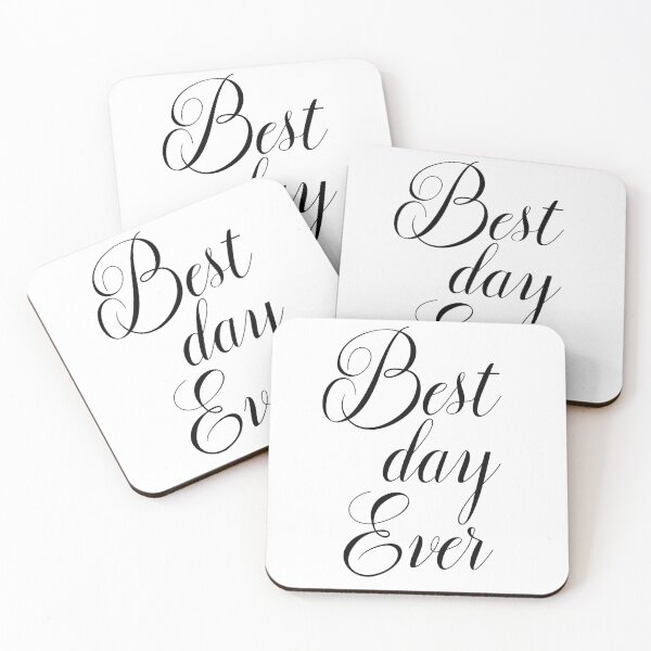 Item preview, Best Day Ever- Wedding/Valentines Day designed and sold by younghopes.