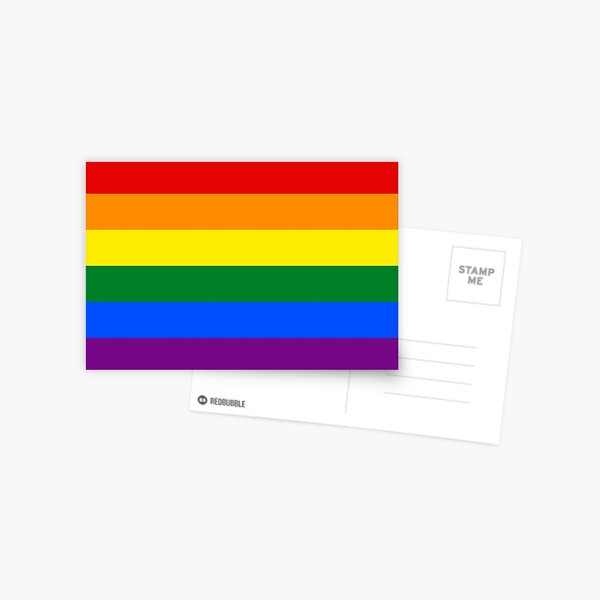 RAINBOW FLAG Gifts & Products Postcard