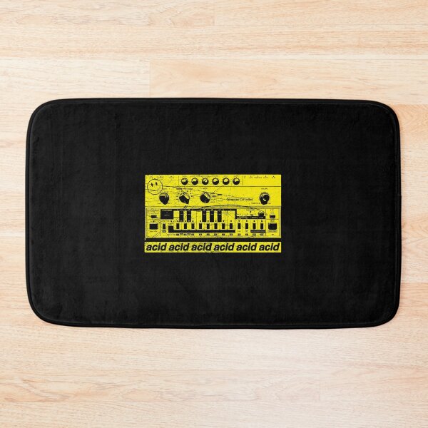 Item preview, Vintage Analog Synthesizer Acid Bass Synth Retro Studio Nerd design designed and sold by A-Fashion.