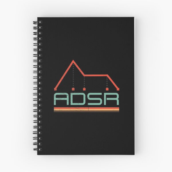Artikelvorschau, Synthesizer Envelope - ADSR Nerd Analog Retro design entworfen und verkauft von A-Fashion.