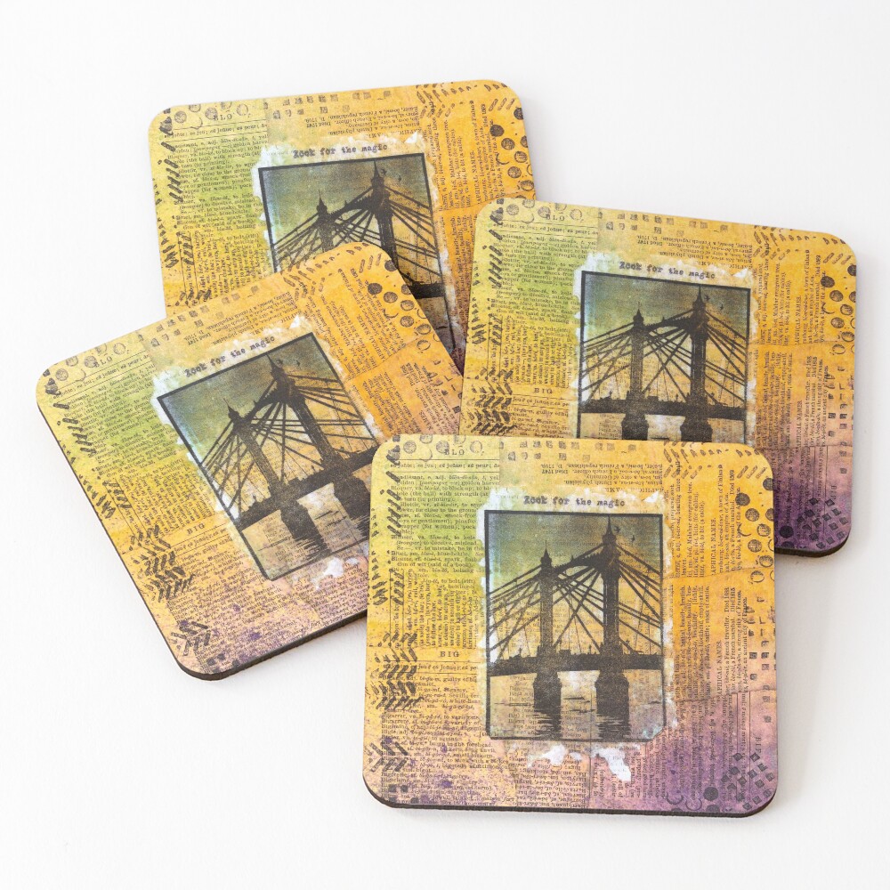 Item preview, Coasters (Set of 4) designed and sold by cipherart.