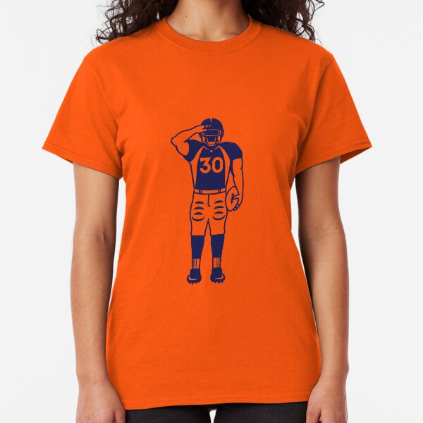 Copy of Mile High Salute (Solid Blue) Classic T-Shirt