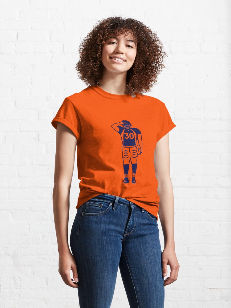 Alternate view of Copy of Mile High Salute (Solid Blue) Classic T-Shirt
