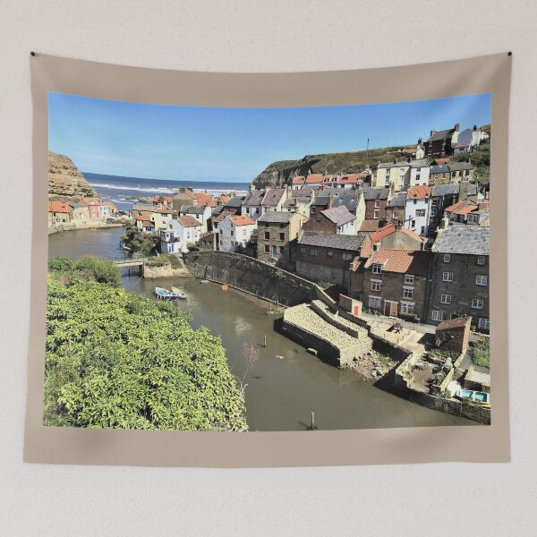 Item preview, View of Staithes, North Yorkshire - CS-004 designed and sold by roryridleyduff.