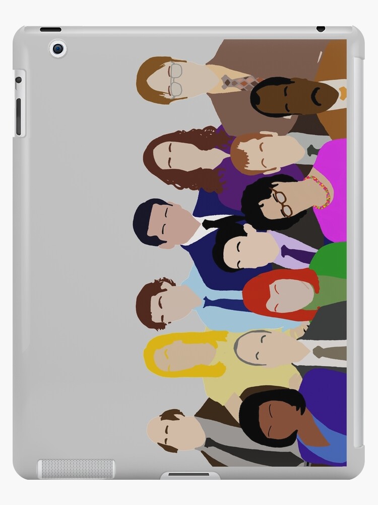 Funda y vinilo para iPad «The Office Minimalist Squad Poster | Decoración  de la pared | Programa de televisión Lámina | Cartel de televisión» de  tytybydesign | Redbubble