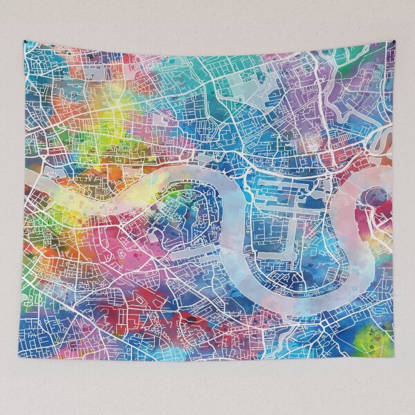 Item preview, london map designed and sold by BekimART2.