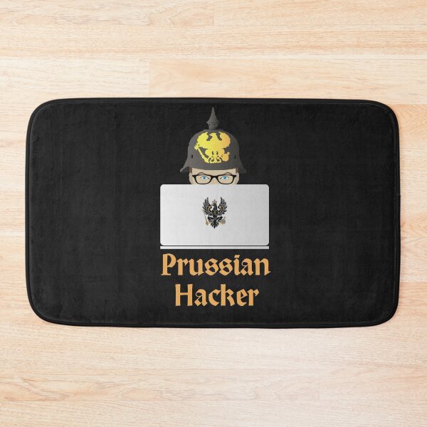 Item preview, Prussian Russian Hacker Pun designed and sold by NorseTech.
