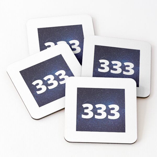 Item preview, Angel Number 333 Law of Attraction The Secret Sticker designed and sold by iamme123.