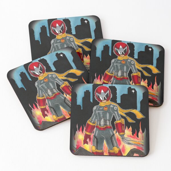 Item preview, Prototype Man Robot in a Burning City Protoman designed and sold by PyromaniacJoe.