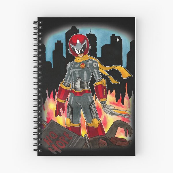 Item preview, Prototype Man Robot in a Burning City Protoman designed and sold by PyromaniacJoe.