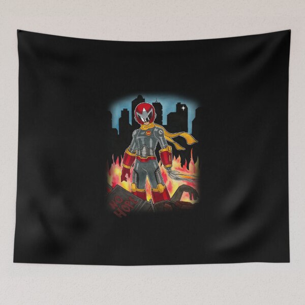 Item preview, Prototype Man Robot in a Burning City Protoman designed and sold by PyromaniacJoe.