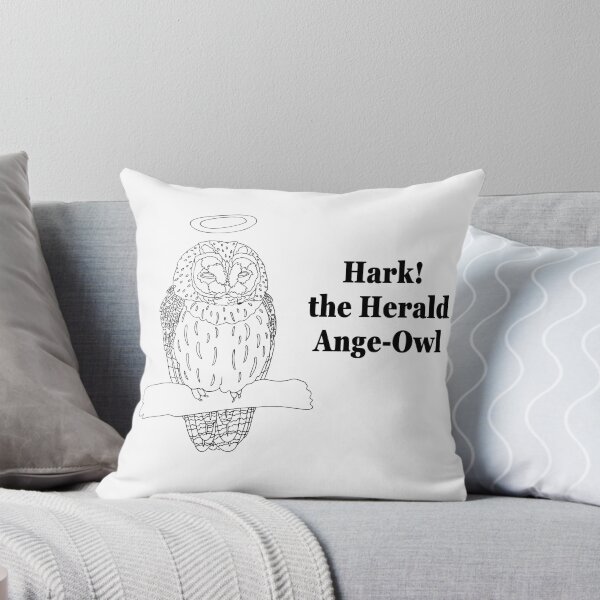Item preview, Hark! the Herald Ange-Owl designed and sold by nolessjess.