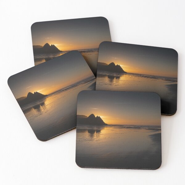 Item preview, Sunrise at Three Cliffs Bay designed and sold by Leighton Collins.