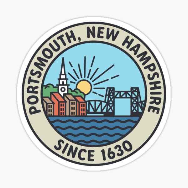 Portsmouth, NH Seal Sticker