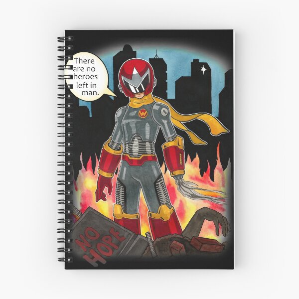Item preview, Prototype Man Robot in a Burning City Protoman No Heroes Edition designed and sold by PyromaniacJoe.