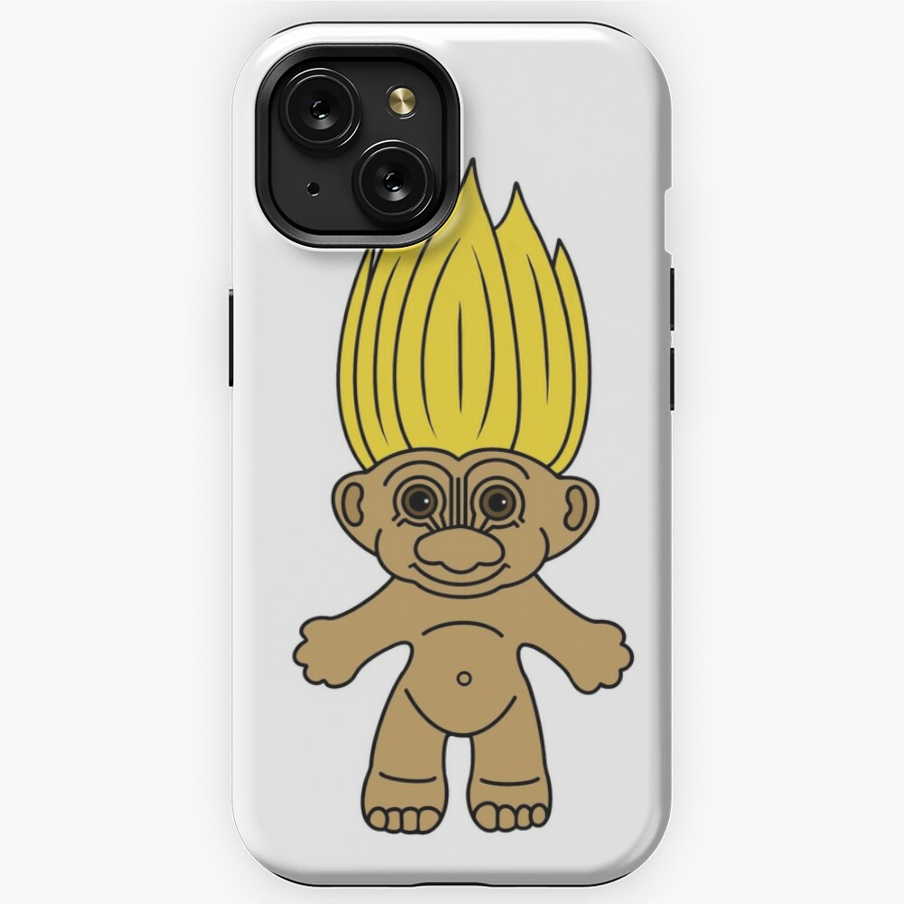 Yellow hair troll doll