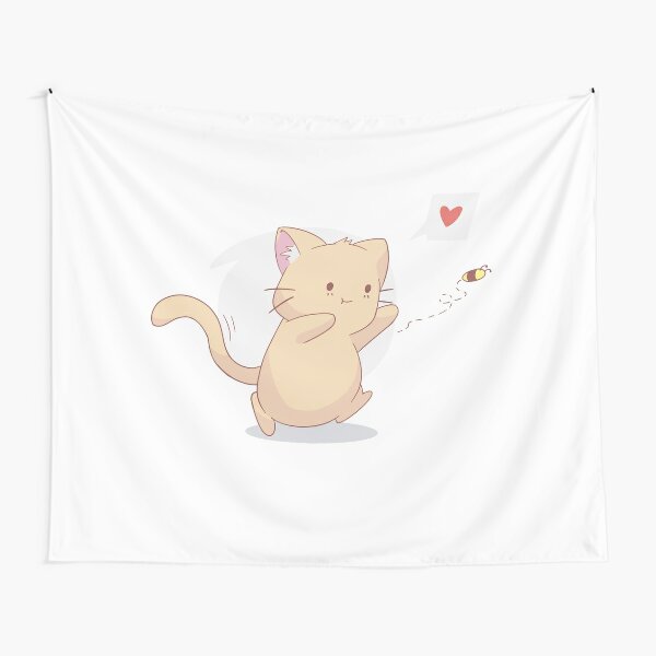 Tabby Bee Tapestries Redbubble - getting the tabby cat in bees game in roblox how to get