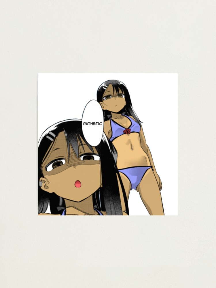 Hayase nagatoro anime girl on colored background