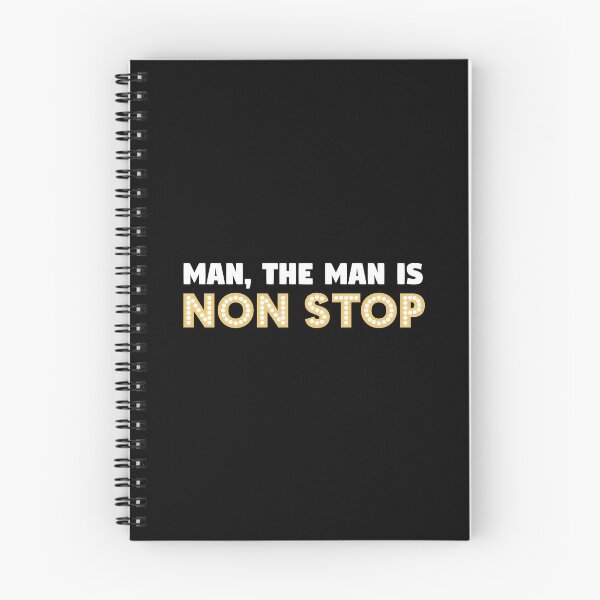 Item preview, The Man is Non Stop Hamilton Lyrics Quote designed and sold by yellowpomelo.