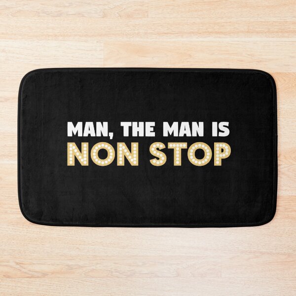 Item preview, The Man is Non Stop Hamilton Lyrics Quote designed and sold by yellowpomelo.