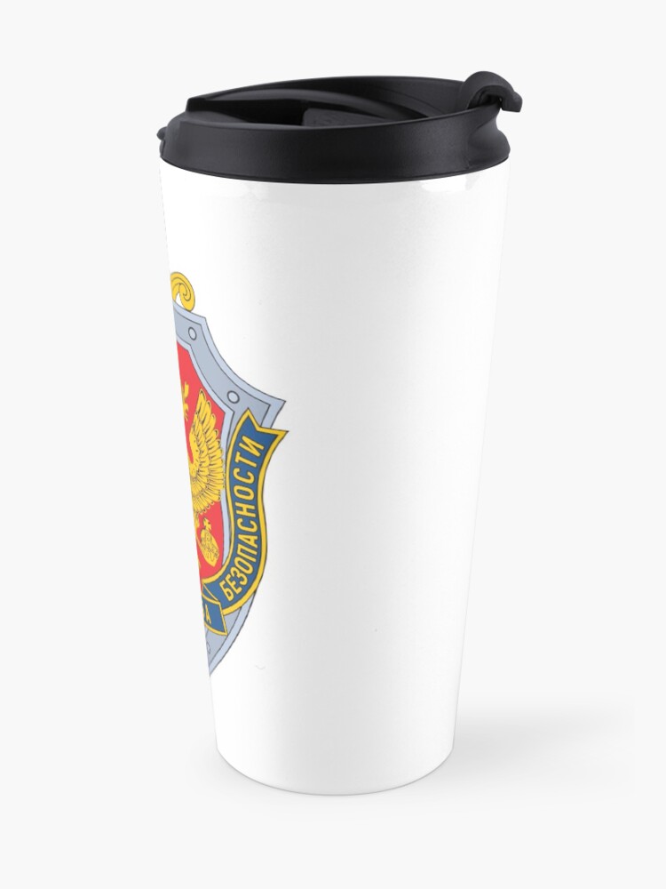 Alternate view of Emblem of the Russian Federal Security Service Travel Mug