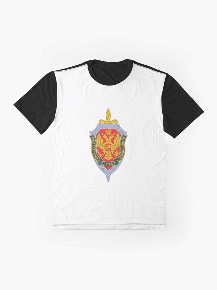 Alternate view of Emblem of the Russian Federal Security Service Graphic T-Shirt