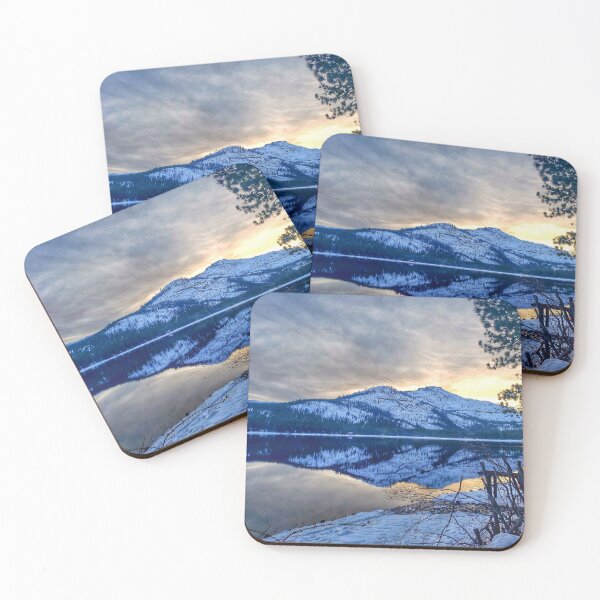 Item preview, Donner Lake Winter Sunset designed and sold by AmeliaOphelia.