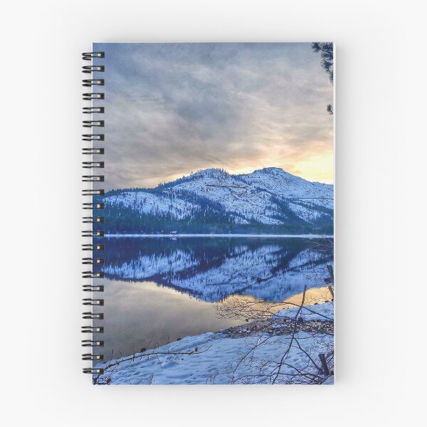 Artikelvorschau, Donner See Winter Sonnenuntergang entworfen und verkauft von AmeliaOphelia.