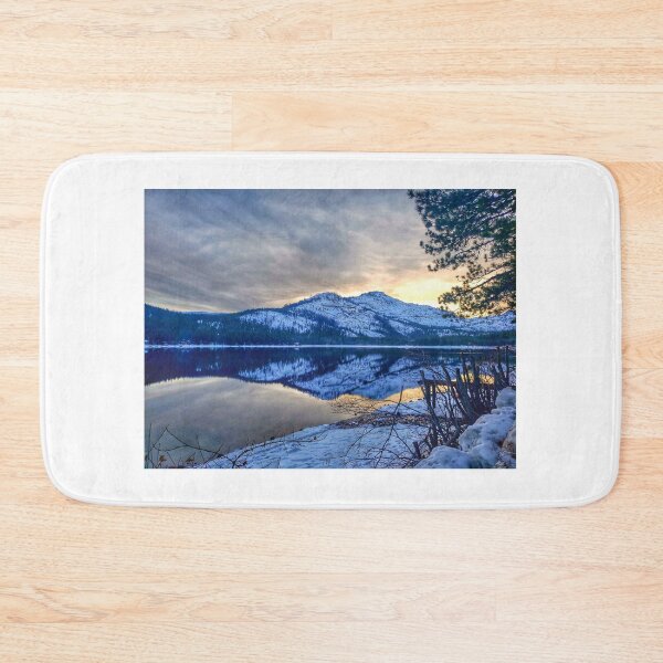 Item preview, Donner Lake Winter Sunset designed and sold by AmeliaOphelia.