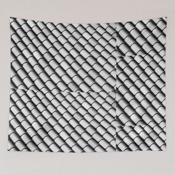 Item preview, Black And White Terracotta Abstract designed and sold by Debbie Oppermann.