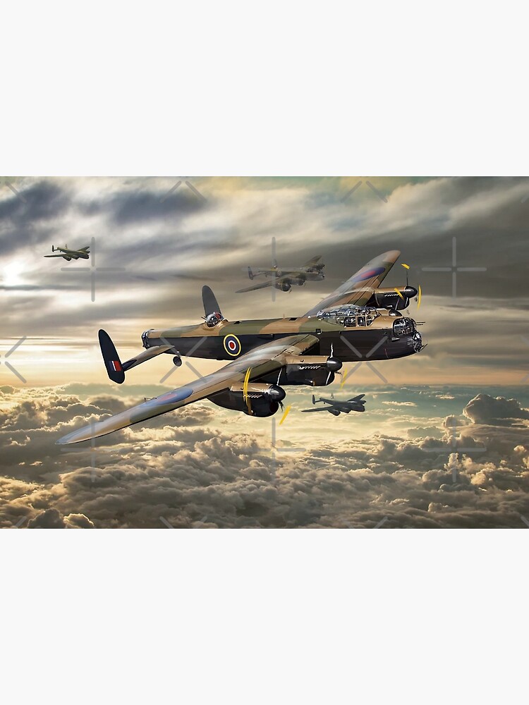 Disover Avro Lancaster Premium Matte Vertical Poster