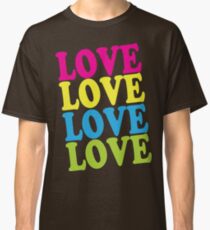 Retro Love Shirt Classic T-Shirt