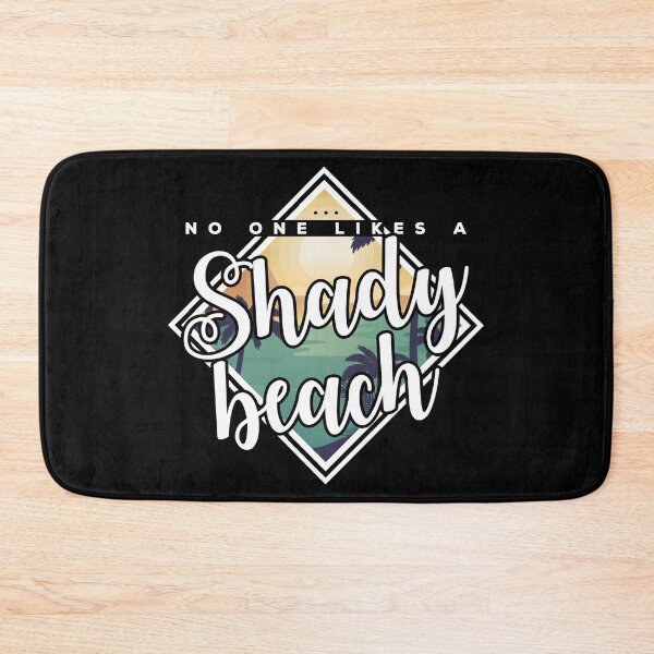Item preview, Funny Pun No One Likes A Shady Beach Cute Graphic print designed and sold by Raymond Cloud.