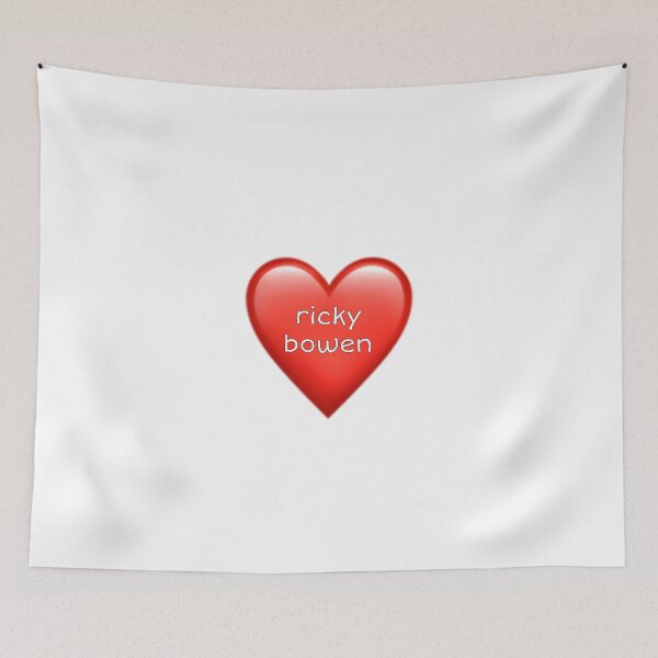 Item preview, ricky bowen red heart emoji sticker joshua bassett designed and sold by puamelia22.