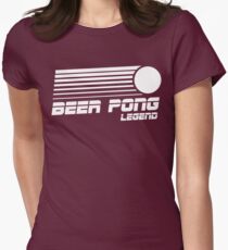 Beer Pong Legend Vintage Shirt Women's Fitted T-Shirt