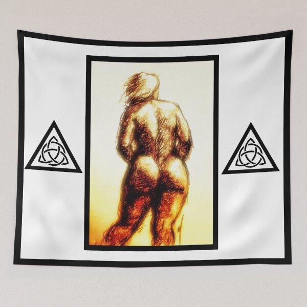 Item preview, The Voluptuous Goddess Of Fire designed and sold by Mark Jesus-Allen.