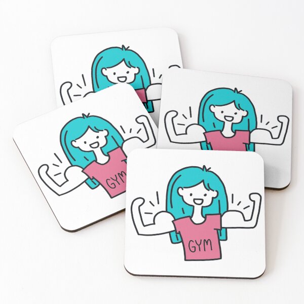 Item preview, The muscle gym girl  designed and sold by printmesomecolo.