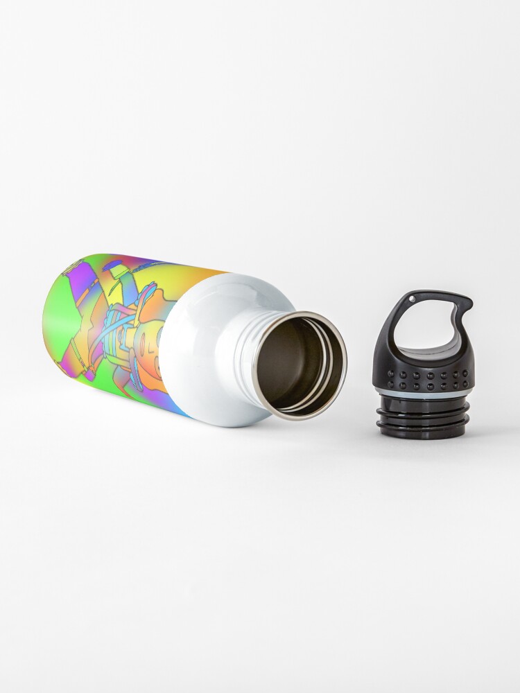 Alternate view of Rick and Morty | We've got this Rainbow Rick Water Bottle