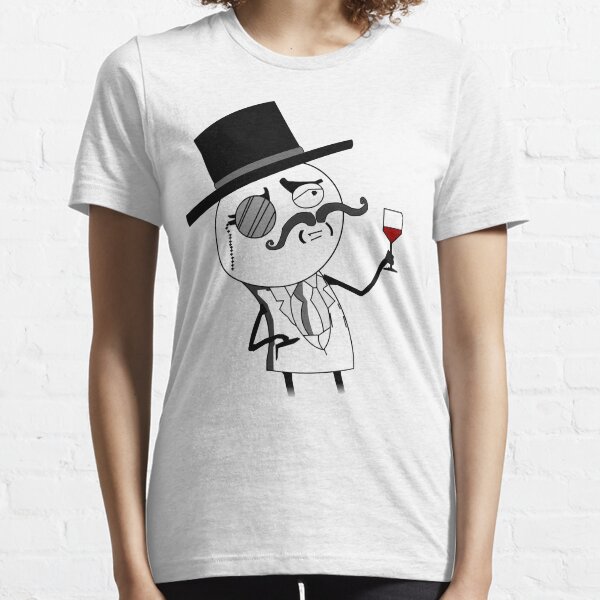 Monocle Guy Meme (Lulzsec) Essential T-Shirt