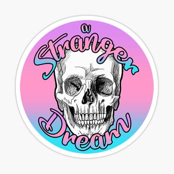 A Stranger Dream Pastel Logo Sticker