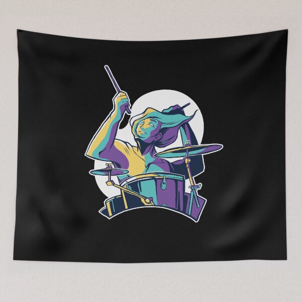Item preview, Drummer Drums Music Musician designed and sold by AaaleXX.