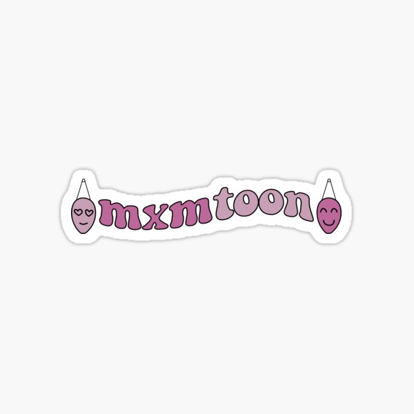 mxmtoon Wavy Design Sticker