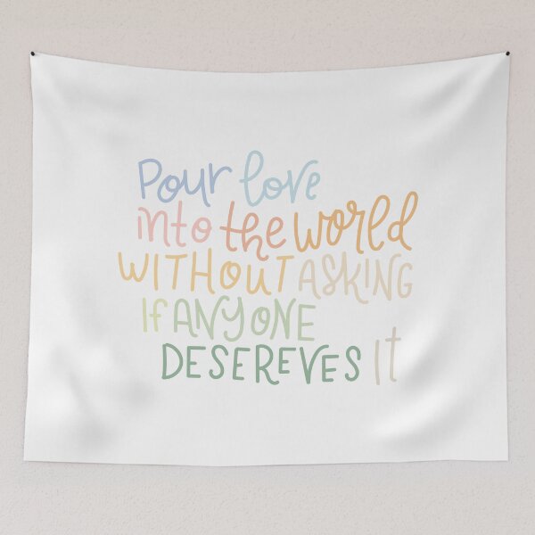 Item preview, Pour Love Into The World designed and sold by GraceEliseB.