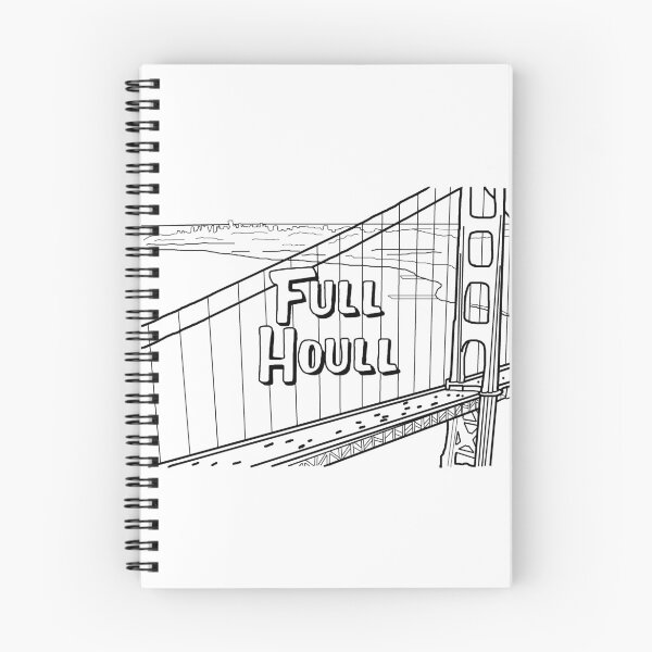 Item preview, Full Houll (Black-on-White) designed and sold by scrunk.
