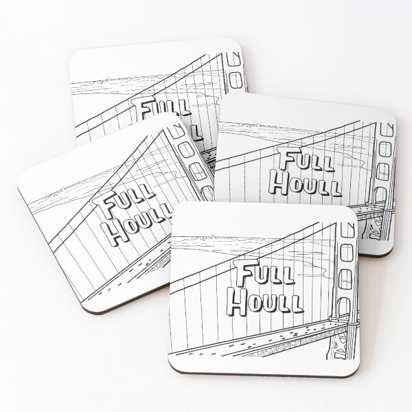 Item preview, Full Houll (Black-on-White) designed and sold by scrunk.