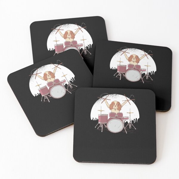 Item preview, Dog Puppy Drummer Drums Music Musician designed and sold by AaaleXX.