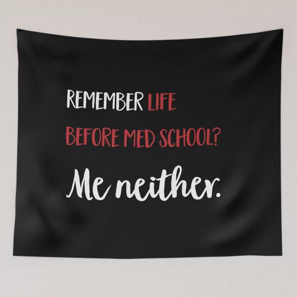 Item preview, life before med school designed and sold by Vectorqueen.