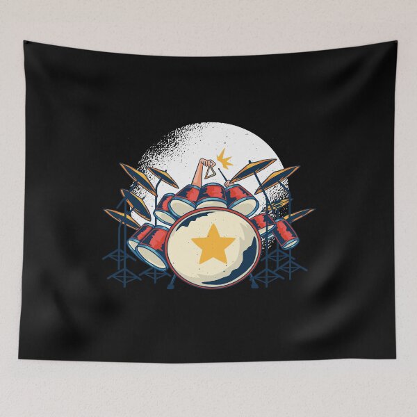 Item preview, Drummer Drums Music Musician designed and sold by AaaleXX.