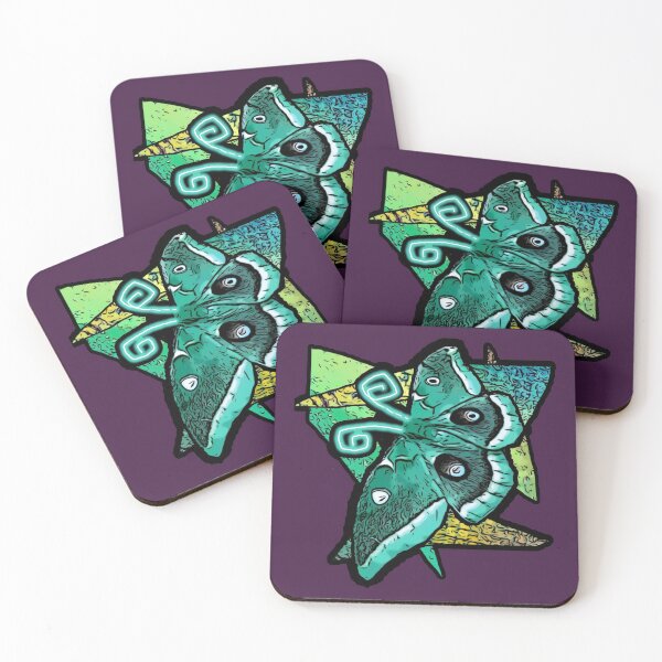 Item preview, Abstract Glow Moth designed and sold by Rammkah.